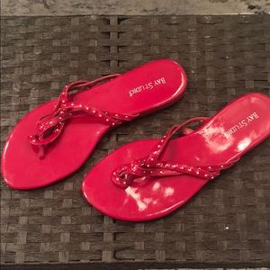 Bay Studio patent leather sandals